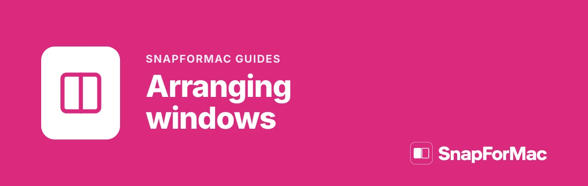 Cover for the guide: How to snap windows side by side on a Mac