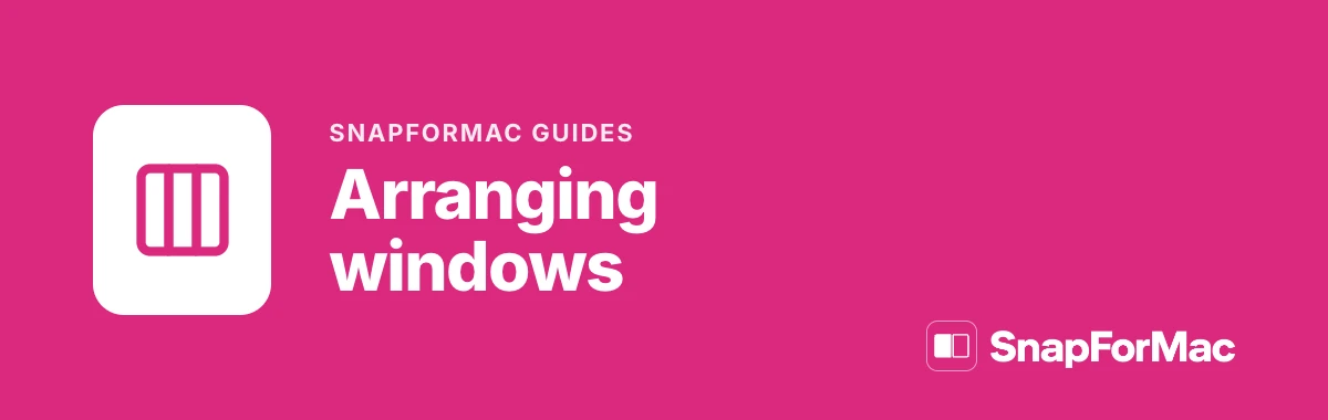 Cover for the guide: How to split a Mac screen into three windows