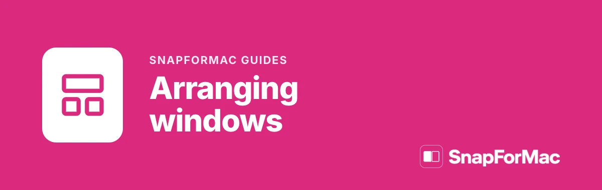 Cover for the guide: Windows Snap Layouts on a Mac: the equivalent